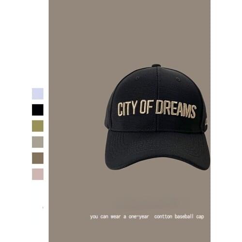 Fashion Female Hat Alphabet Baseball Cap Street Hip-hop Cap Unisex Baseball Cap Trendy To Match The Sun Hat Trucker Hat Men Cap