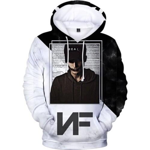 NF Hoodies Men Kids Sweatshirts Women Fashion Long Sleeve Hip Hop Coats 3D Print Hoodie Kpop Pullovers Casual Boys Tops Children