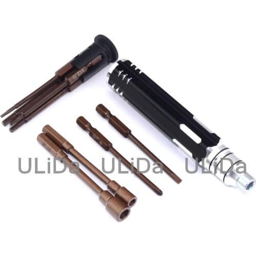 Hardware Repair Tools 8 in 1 Hex Screwdrivers Hex Screw driver Kit Set Mini For Helicopter Plane Car Quadcopter Pocket