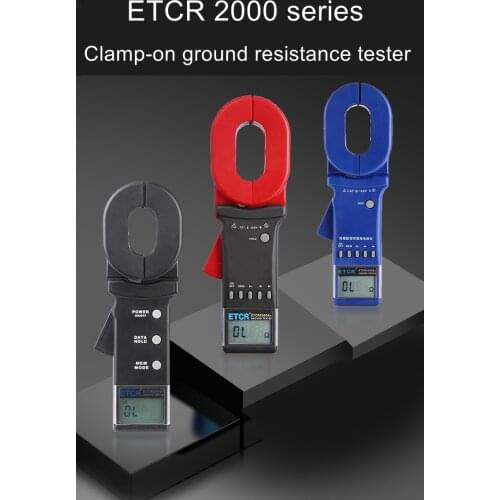 Multiple models Clamp Ground Resistance Tester Digital Clamp Ground Resistance Tester Lightning Protection Tester ETCR2000A/B