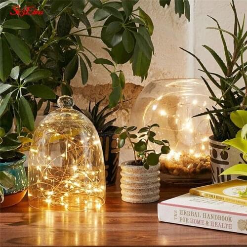 New1-10M LED String lights Card Photo Clip Holder Fairy Garland lamp For Christmas New Year Wedding Party Decoration Light 5Z