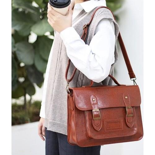 Newhotstacy Bag 03232021 Ladies retro backpack postman backpack leisure college style shoulder messenger bag backpack