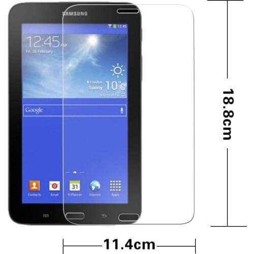 Premiem Tempered Glass film for Samsung Galaxy Tab 4 Lite T116 7" tablet HD protective films Anti-shatter Screen Protector film