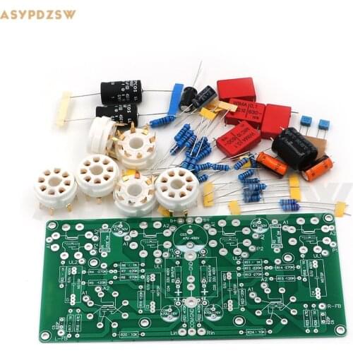 Ultra-linear push-pull type 6SL7+6V6 Tube power amplifier 12W PCB/DIY Kit (No tube)