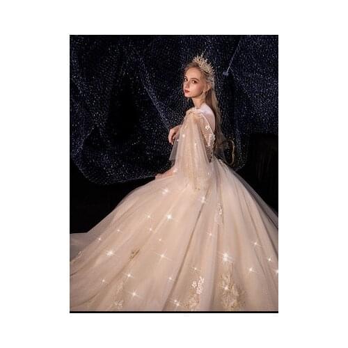 TOPQUEEN G34 Sparking Mini Veil Shoulder Bridal Shawl for Wedding Bling Bling Bolero Elegant Woman Party Shawl Bridal Veils