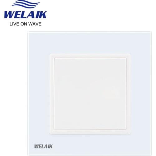 WELAIK Crystal-Glass-Panel 1Frame-EU White A18BKW/B