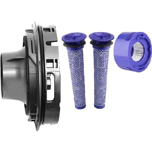 Motor Rear Cover Back Cover,Rear Filter,Pre Filters For Dyson V7 V8 Vacuum Cleaner Parts Filter Sweeper Cleaning Tool