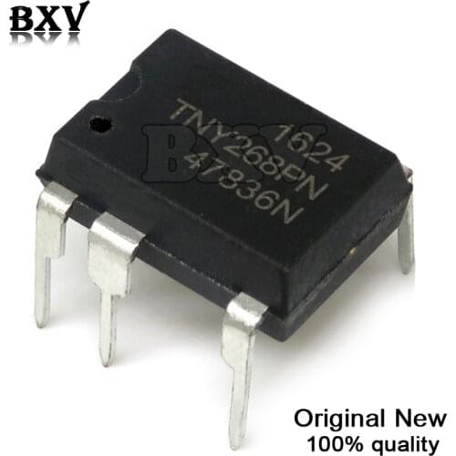 10PCS/LOT TNY268PN DIP7 TNY268 DIP TNY268P DIP-7 new and original In Stock