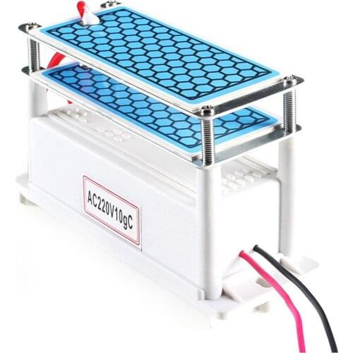 220V 10G/H Ozone Generator Double Integrated Long Life Ceramic Plate Air Purifier 70W 110V