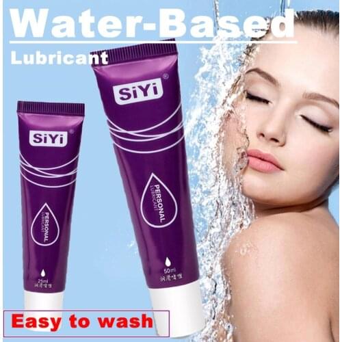 25ML /50ML Water-Based Lubricant For Female Sex Anal Vaginal Lubricants Sex Exciter Gel Women Body Massage Oil Easy To Wash