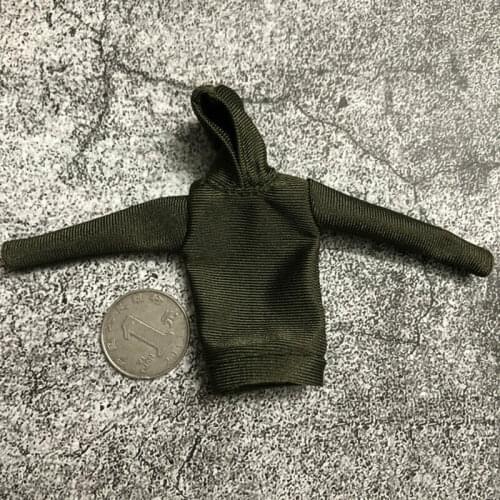 Dark Gree 1/12 Action Figure Clothes T-shirt Model for 6" female&male Doll Toys