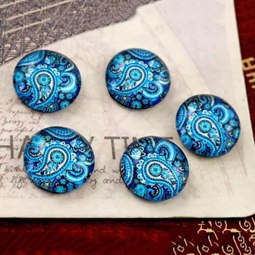 Hot Sale 20pcs 12mm Handmade Photo Glass Cabochons (E6-37)