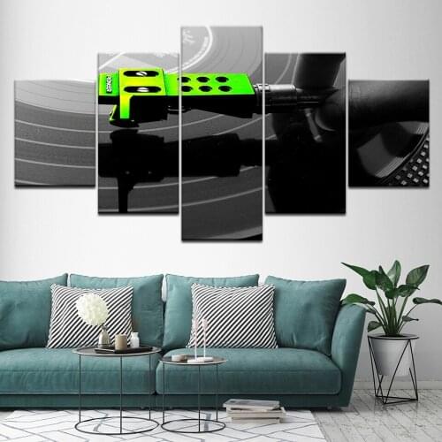 Canvas Painting Music Pop Player 5 Pieces Wall Art Painting Modular Wallpapers Poster Print for living room Home Decor