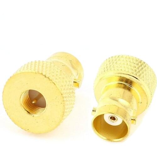 Male To BNC Female Jack M/F Straight Type RF Adapter Coaxial Connector