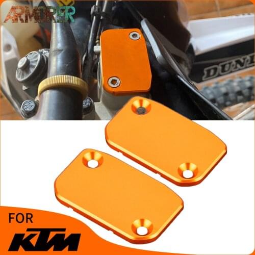 For KTM 450RALLY FACTORYREPLICA 450 530 EXC-R 525 530 EXC 400 450 500 XC-W Motorcycle Front Brake Reservoir Fluid Tank Cover