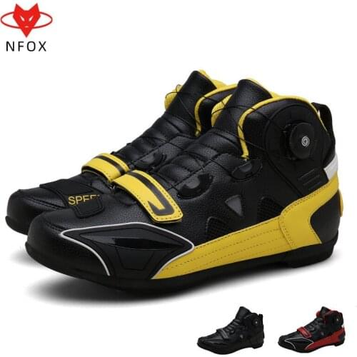 NFOX mens and womens amphibious shoes, mountain bike, no-lock shoes, adult riding shoes, and autumn and winter high-help mtb