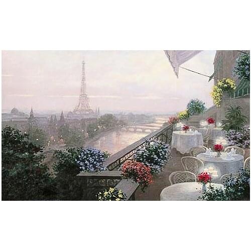 A13540 11CT/14CT/18CT/25CT/28CT Oil tea patterns Counted Cross Stitch DIY Cross Stitch Kits Embroidery Needlework Sets