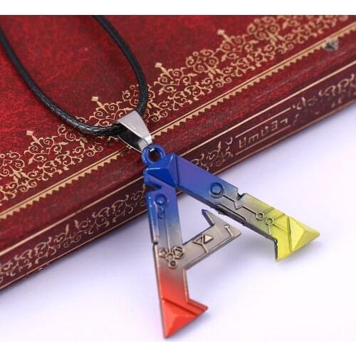 H&F game ARK Survival Evolved colorful collar necklace High Quality male necklace Metal Movement Pendant necklace Souvenirs Gift