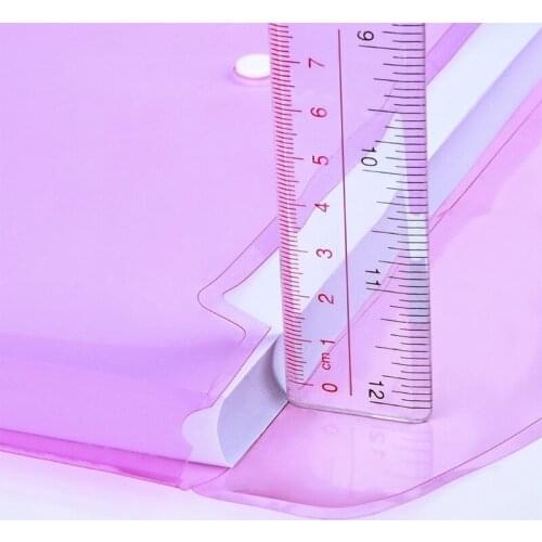 Plastic Envelopes Poly Envelopes, 10 Pack Clear Document Folders US Letter 1XCB