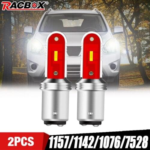 1157/1142/1076/7528 BAY15D Car LED light Bulb Reverse Lights Turn Signal Light White 6000k brake tail light bulbs
