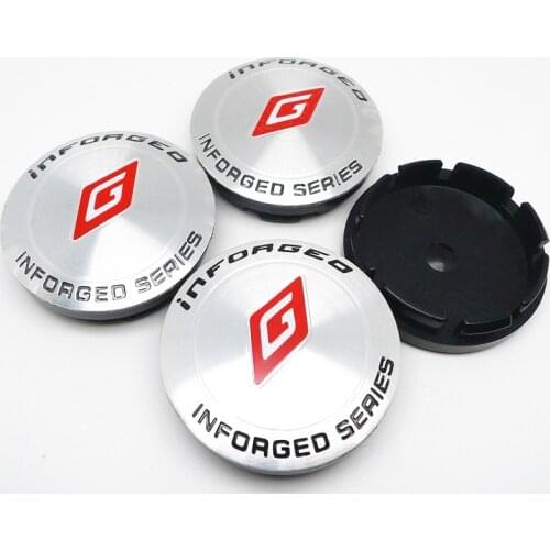 4pcs 56mm For Inforged Car Wheel Center Hub Cap Cover Emblem Badge Sticker Auto Styling Accesorries