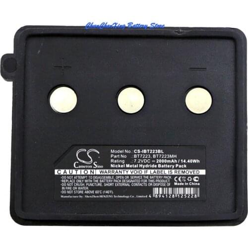 Cameron Sino 2000mAh Battery BT7223, BT7223MH for Itowa Beton, Combi, Compact, Setval