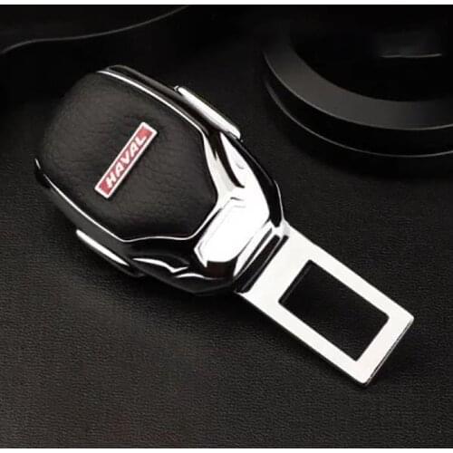 Car Seat Belt Clip For Haval Hover H5 H3 H2 C20r M2 M4 C50 C30 M1 Extender Safety Seatbelt Lock Buckle Plug Thick Insert Socket