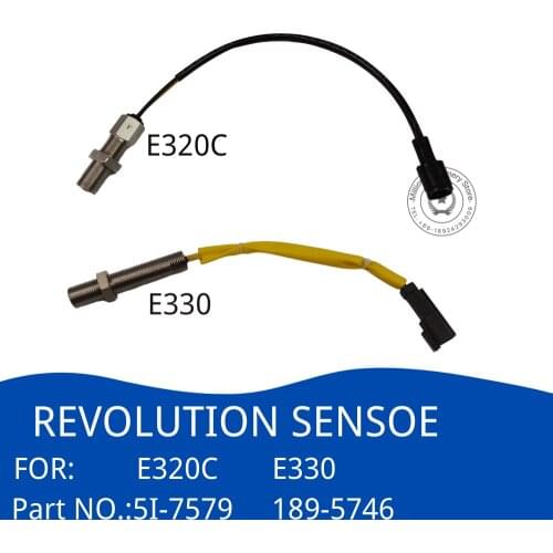 5I-7579 189-5746 RMP Revolution Sensor Speed Sensor for Caterpillar E330 E320C325C Excavator Engine Replacement Part Accessories