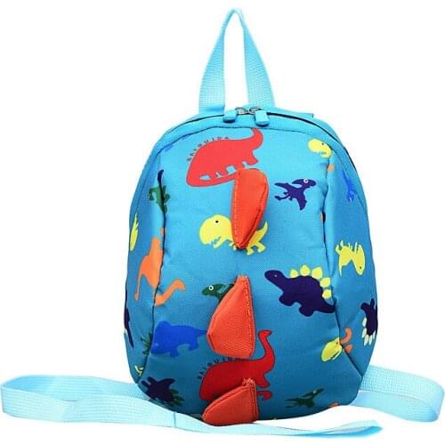 New Arrival Children Anti-Lost Bag Cute Dinosaur Baby Safety Harness Backpack Comfortable Schoolbags