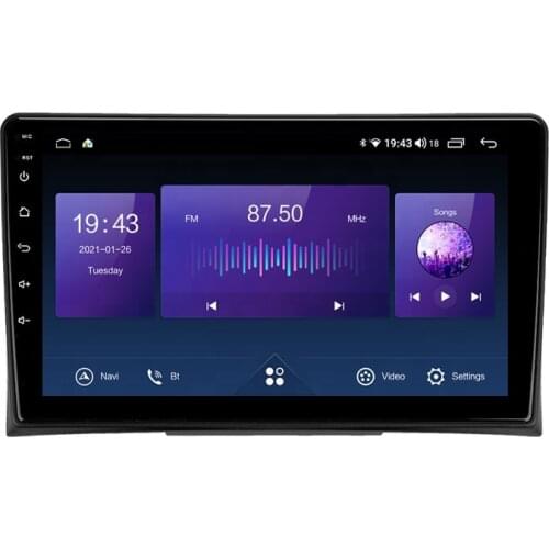 SPED 9" QLED 2.5D Touch 2 Din Auto 6+128GB GPS DSP Android 10.0 Car Screen For VW T5 Multivan 2006 2007 2008 2009 2010 2012-2019