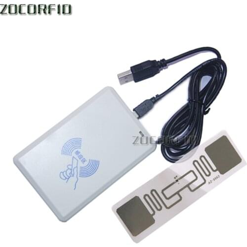 Simulation KB Usb plug and play rfid uhf reader passive ISO18000-6C uhf tags