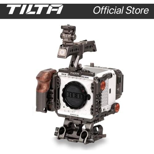 INSTOCK TILTA TA-T08 Camera Cage for RED KOMODO 6K Film Baseplate Top Handle Kit A-E