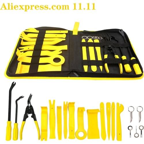 Hand Tool Set Car Pry Disassembly Tool Kit Interior Door Clip Panel Trim Dashboard Removal Tool Auto Car DVD Stereo Refit Kits