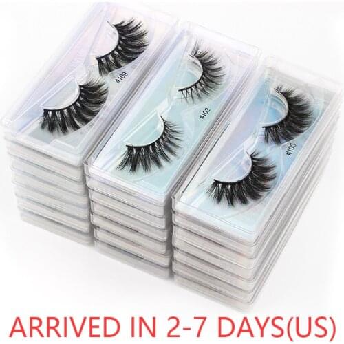 New Lashes In Bulk Wholesale 4/20/50/200 Pairs Lot Wispy Fluffy Strip False Eyelashes Natural Fake Lashes Reusable Eyelash
