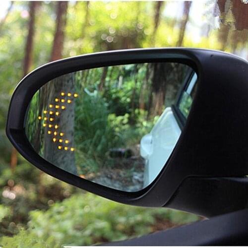 Brand New Power Heated Blue Wide Angle Sight Side Rear View Mirror Glasses For Toyota Corolla