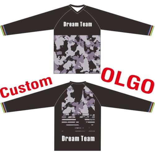 Fishing Team Clothes Custom Cycling Jerseys Fishing Clothing Design Team competition DIY LOGO Customized Downhill Jersey Shirt