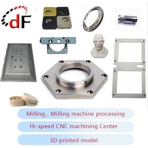 Plastic handboard CNC processing exhibition with cooling fan model 3D printing CNC lathe and manufacturing complex mold