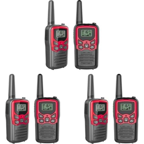 Walkie Talkies for Adults Long Range 6 Pack 2-Way Radios Up to 5 Miles Range in