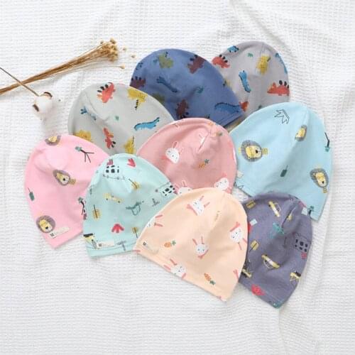 Hat Baby Boy Girl Spring Autumn Newborn Toddler Cartoon Childrens Cap Windproof Warm Cotton Accessories Photography Props