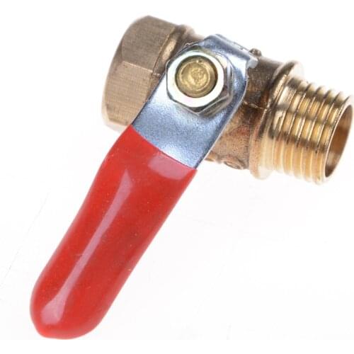 High Quality Pipe Ball Valve 1/4" Sanitary Shut-off Ball Valve Straight 1/4 Male To Female Pipe