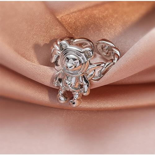 MANGOSKY New Design Circle Open RIngs For Party Women