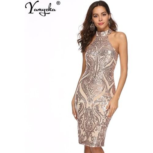 Sexy vintage Halter Mini Sequin Summer Dress women Off Shoulder bodycon Party dress elegant Night club evening Dresses vestidos