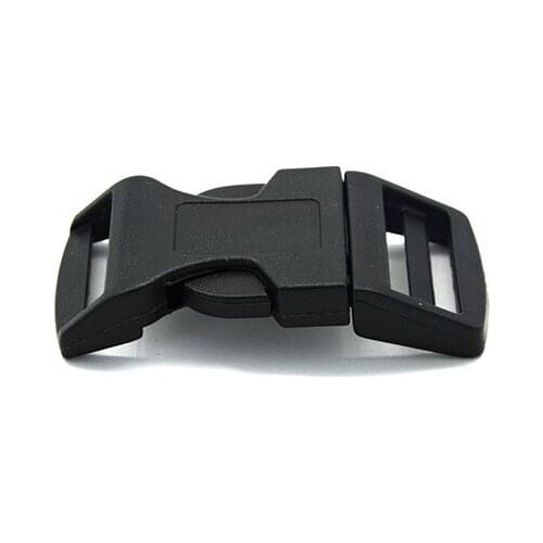 1 Inch Contoured Side Release Plastic Buckles 25mm inner width slider strap adjuster 50pcs/lot