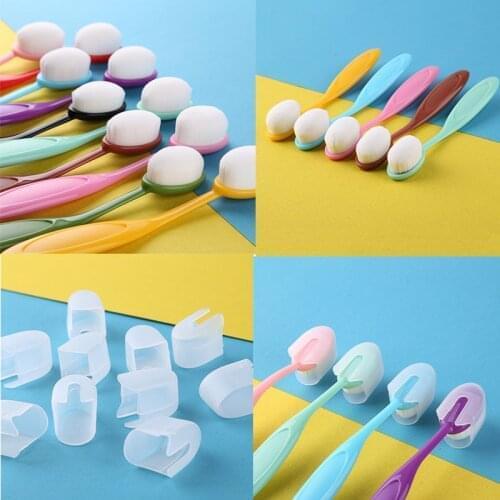 10Pcs/lot Different Colors Blending Brushes Handles And Bristles For Diy Scrapbooking Background Card Decor Craft Stencils 2021