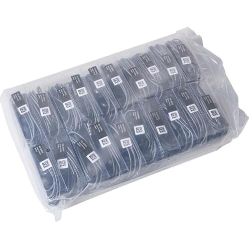 100PCS/LOT S8 Earphone S6 S7 In-ear Stereo Earpiece Headset With Microphone For Samsung Galaxy S8 S7 S6 Note 5 Xiaomi