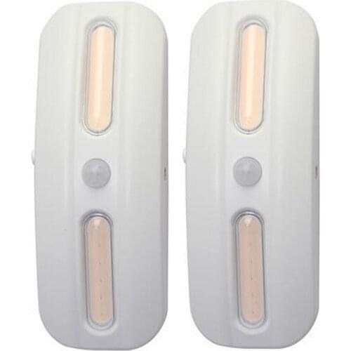 2pcs Motion Activated LED Night Light UV Sterilizing Light USB Rechargeable Motion Sensor For Toilet Cabinet Wardrobe UV Lamp