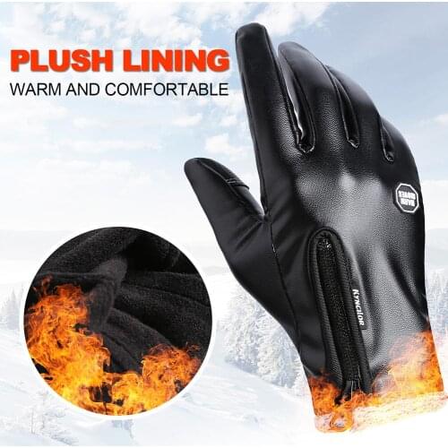 2019 New Touch Screen Mittens Warm Motorcycle Bicycle Riding Gloves Unisex Windproof And Waterproof Outdoor Winter Gloves