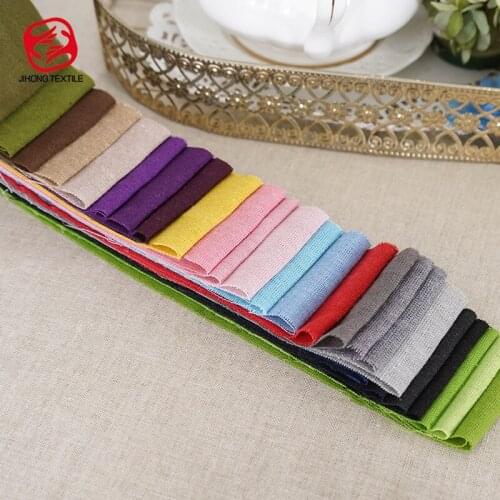 Blended Jelly Roll Cotton Canvas Fabric Rainbow Color Stitch Bottom Strip Patchwork Craft Sewing Material 36pcs 6.25x100cm
