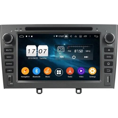 CarPlay PX6 Android 10.0 Car DVD GPS for Peugeot 308 408 2007 2008 2009 2010 Stereo Radio GPS Bluetooth 5.0 WIFI Easy Connect
