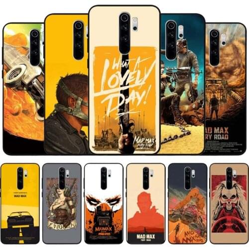 Mad max fury road black Silicone Phone Case For Redmi note 9 8 7 Pro S 8T 7A Cover